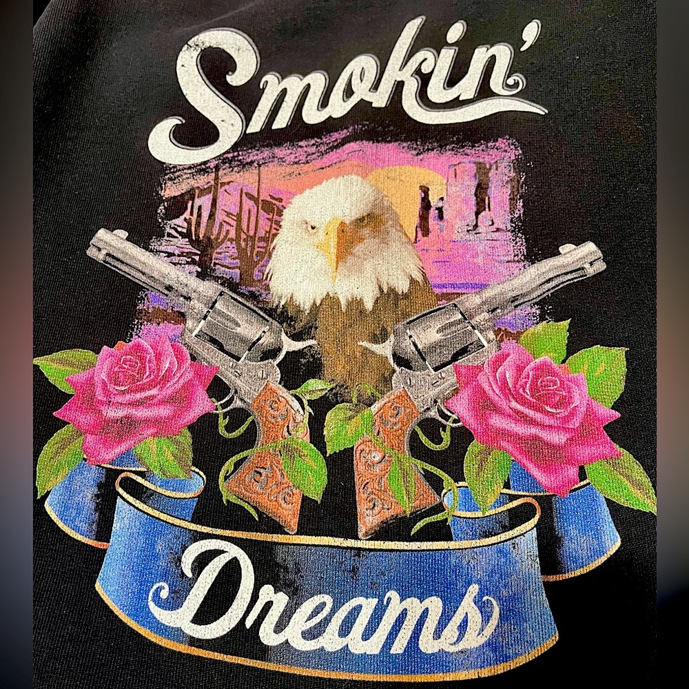 Spell Smokin’ Dreams Vintage Sweatshirt Sz XSmall - Picture 2 of 7